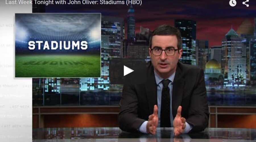 When It Comes to a New Stadium, John Oliver Tells Saint Louis to “Make Them Pay!”