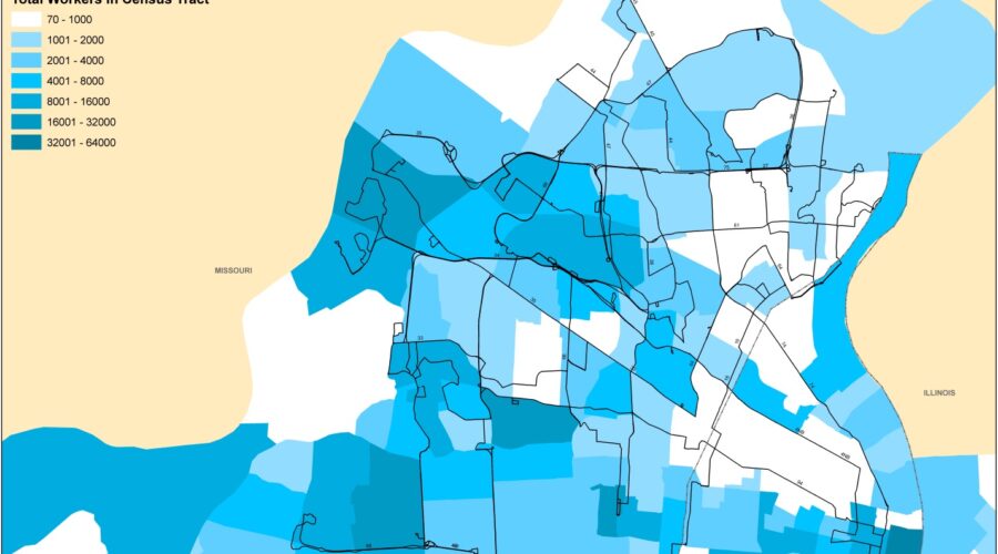 North Saint Louis County bus routes