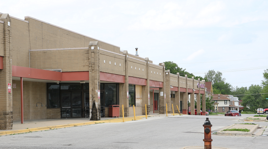 Vacant grocery store