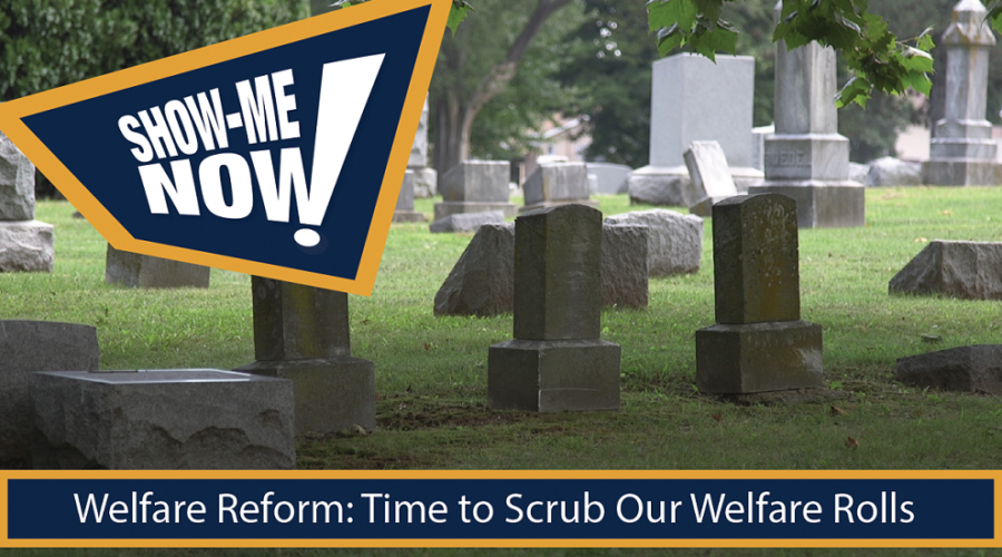 Welfare Reform: Time to Scrub Our Welfare Rolls