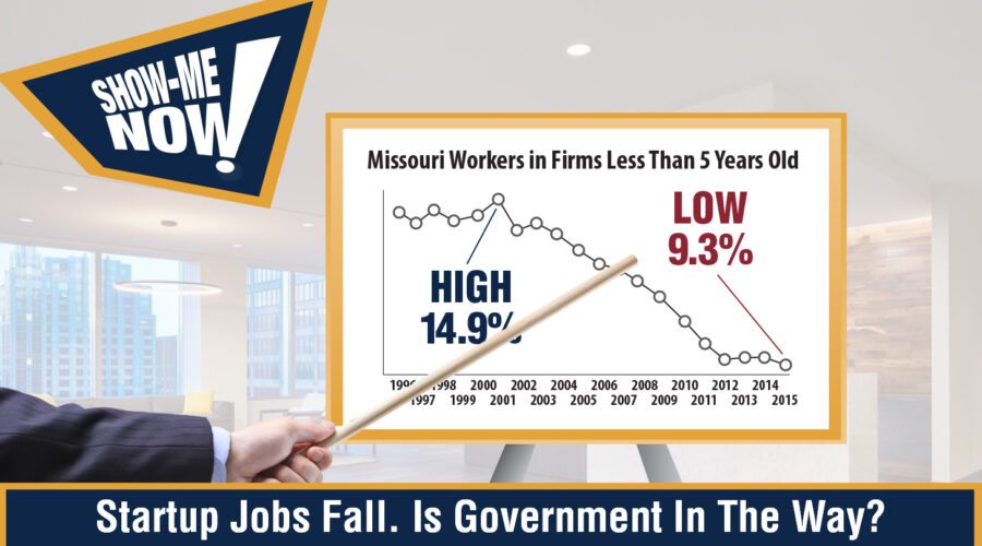Show-Me Now! Startup Jobs Fall. Is Government In The Way?