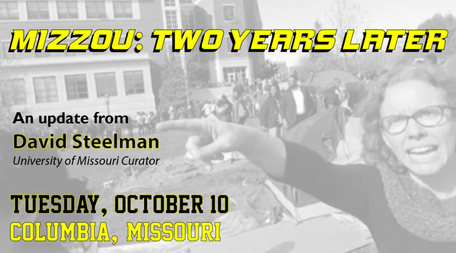 Show-Me Forum: David Steelman Discusses Mizzou Two Years after the 2015 Protests