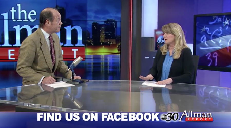 Susan Pendergrass on ABC30’s The Allman Report for School Choice Week
