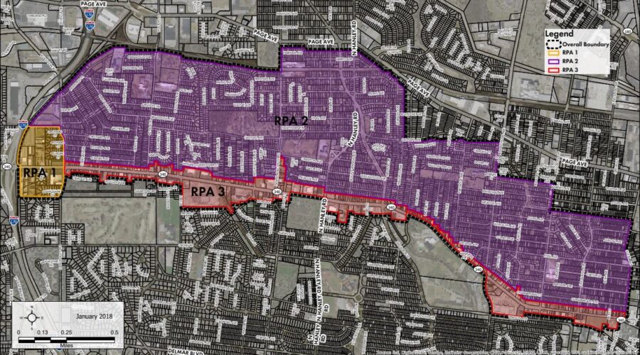 University City TIF map