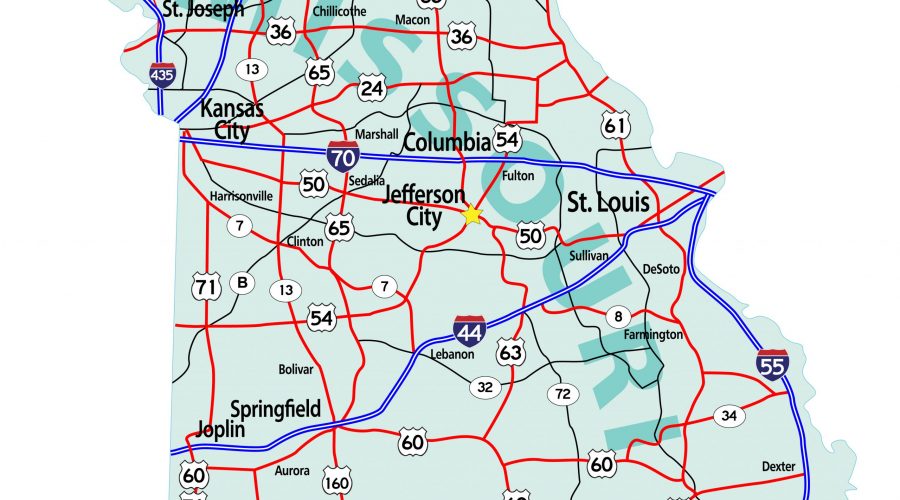 Map of Missouri