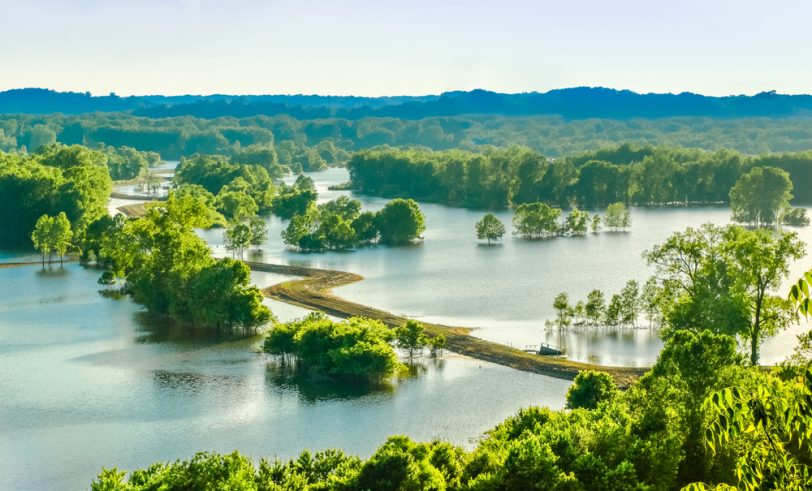 Missouri River floodplain