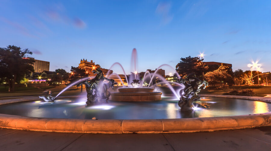 Kansas City fountain
