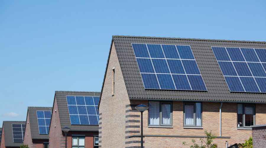 Rooftop solar panels