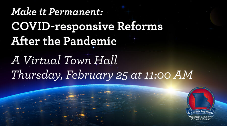 Town Hall – Make it Permanent: COVID-responsive Reforms After the Pandemic