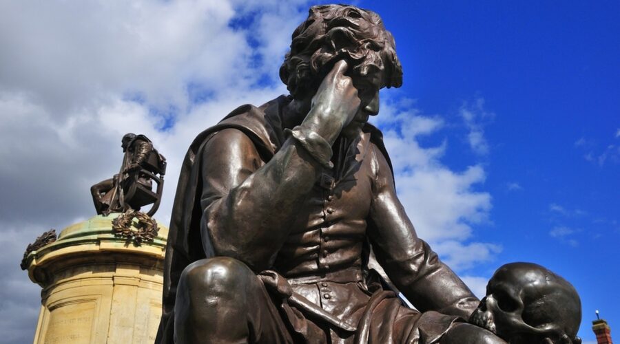 Hamlet statue