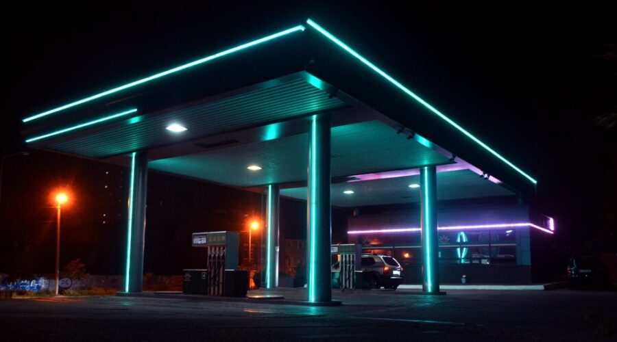 Gas station