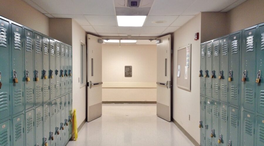 School hallway