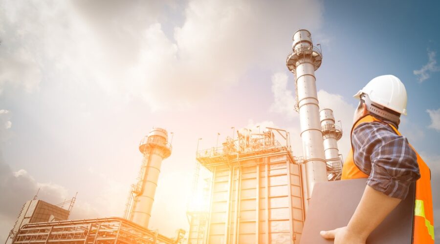 Engineer at power plant