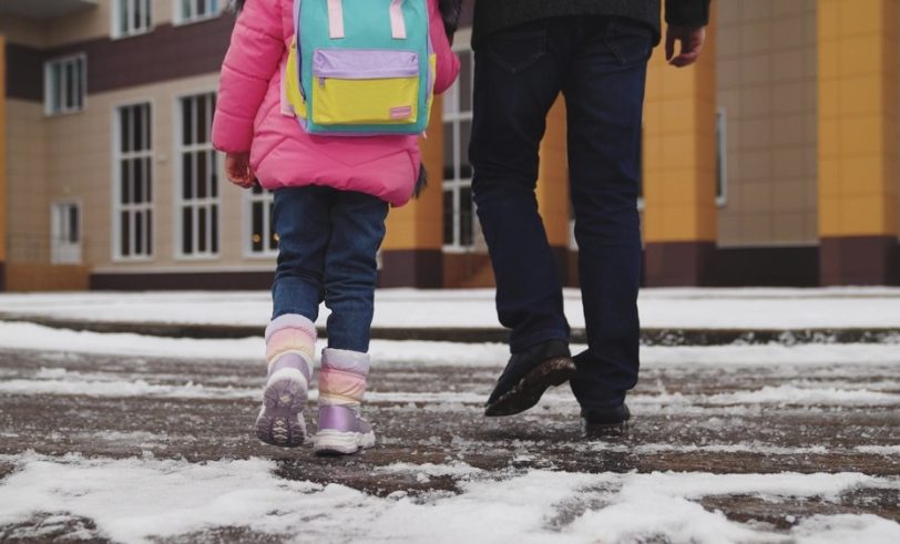 Child with parent