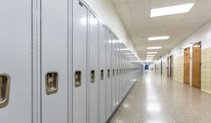 School hallway, MoSchoolRankings, education spending, education accountability>