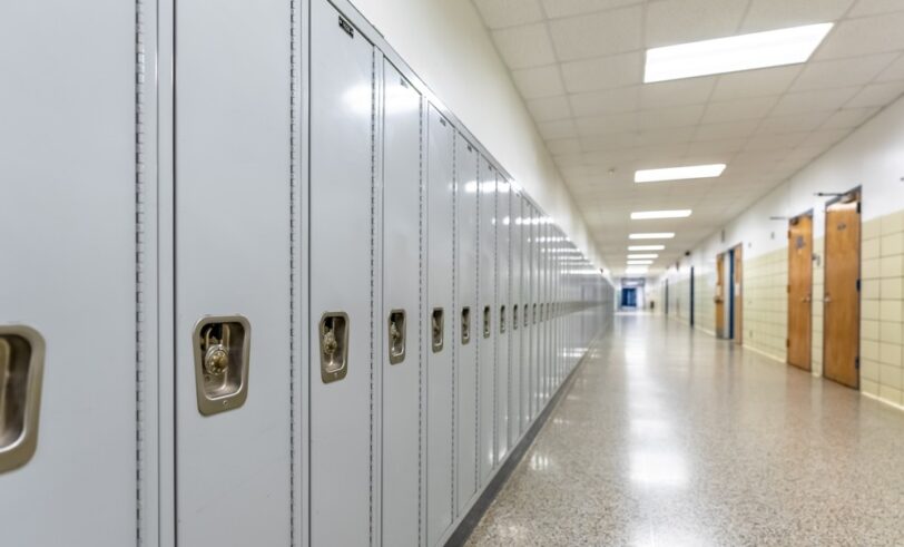 School hallway, MoSchoolRankings, education spending, education accountability