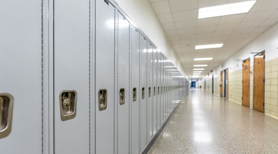 School hallway, MoSchoolRankings, education spending, education accountability