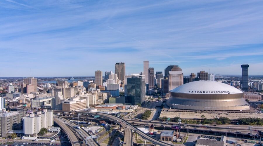 New Orleans, Superdome, Super Bowl, economic development, subsidies, municipal policy, city growth, crime