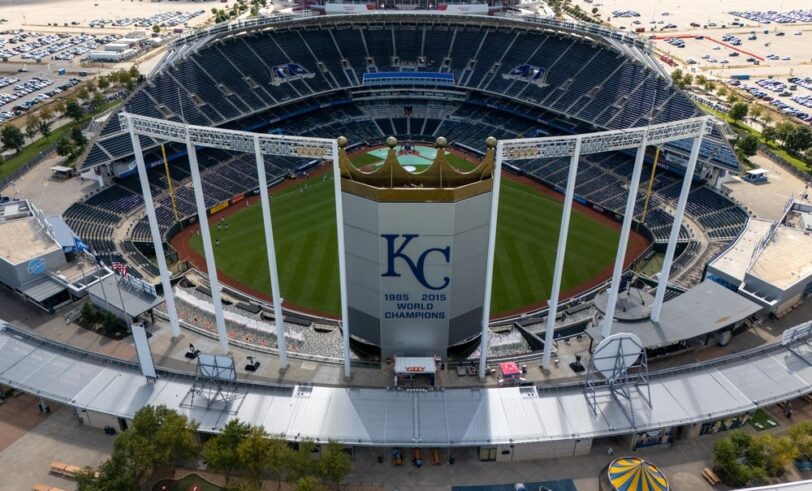 Kauffman Stadium, new Royals stadium, stadium subsidies, sports owners, Jackson County, baseball stadiums, Royals relocation