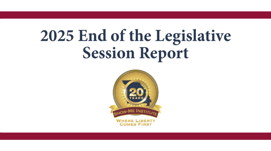 2025 End of the Legislative Session Report