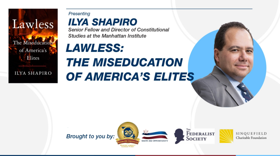 Lawless: Ilya Shapiro on Free Speech in Higher Education