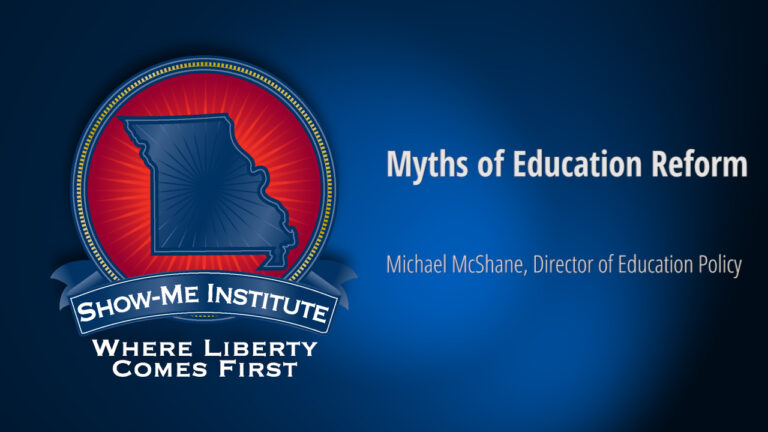 Myths of Education Reform
