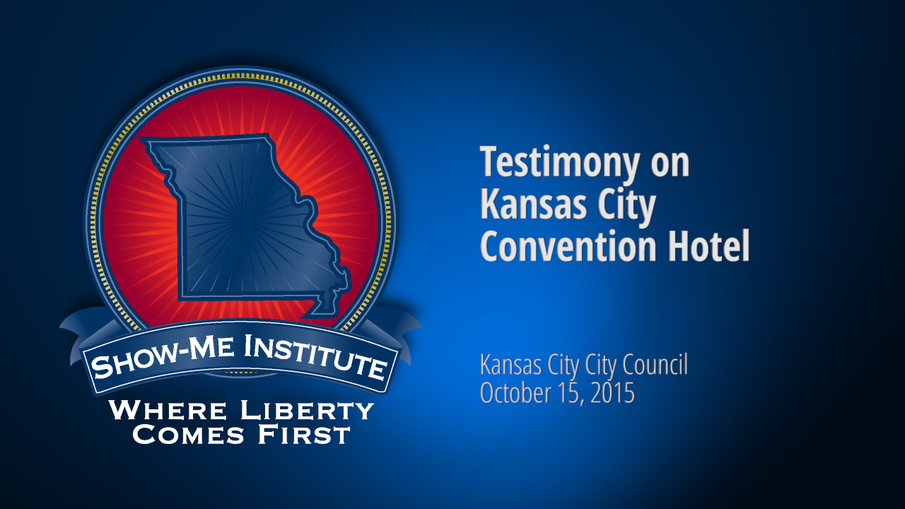 Hearing on the Kansas City Convention Hotel