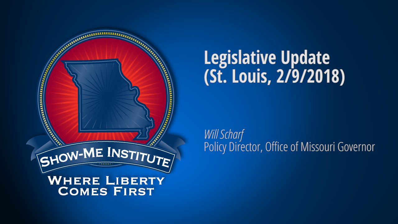 St. Louis Policy Breakfast: Legislative Update