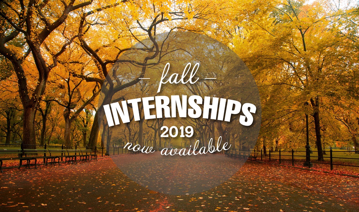 Fall 2019 Internships