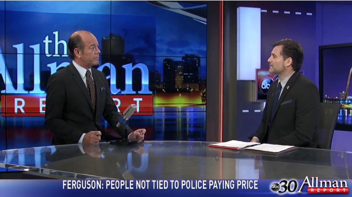Ferguson Joins Allman Report to Discuss Impact of Protests on Saint Louis
