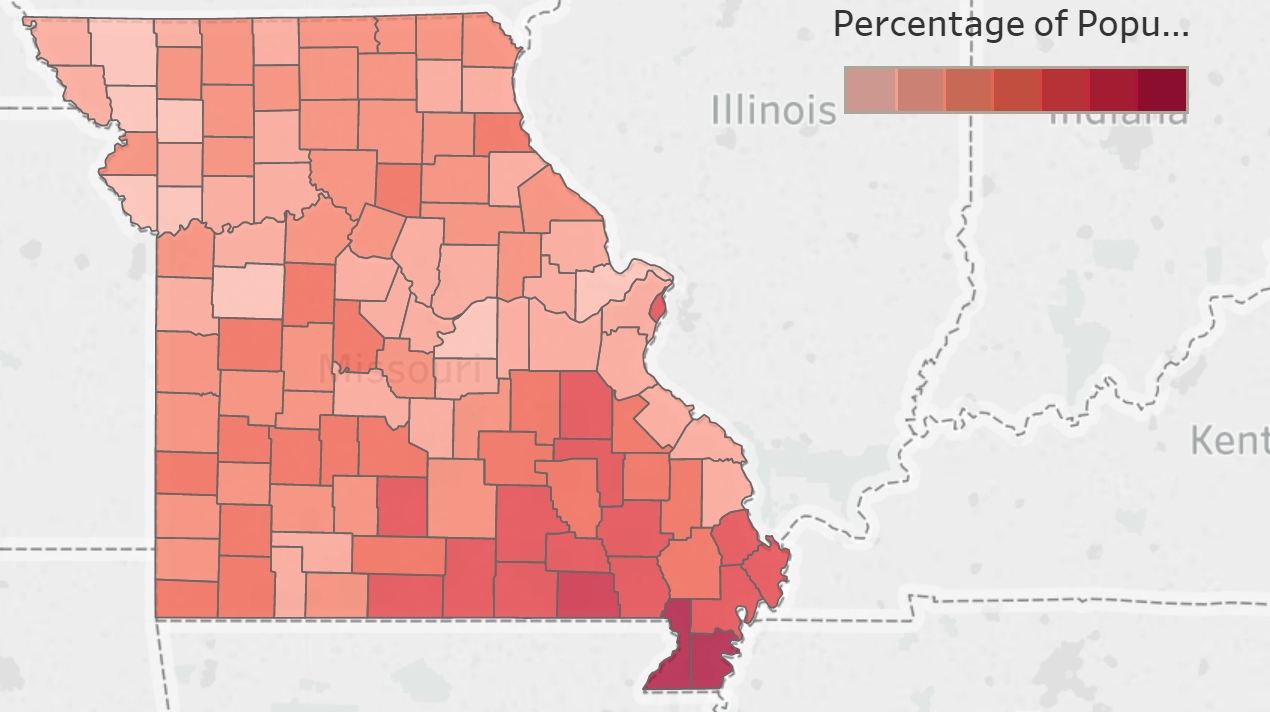 Map: Medicaid Spending and Enrollment by County in 2016