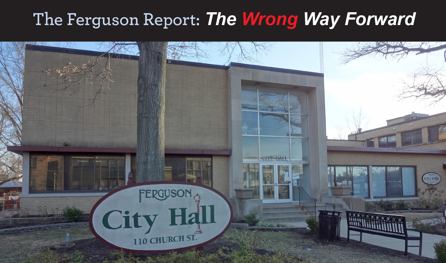 The Liberal Solution To Ferguson, Mo? More Liberalism