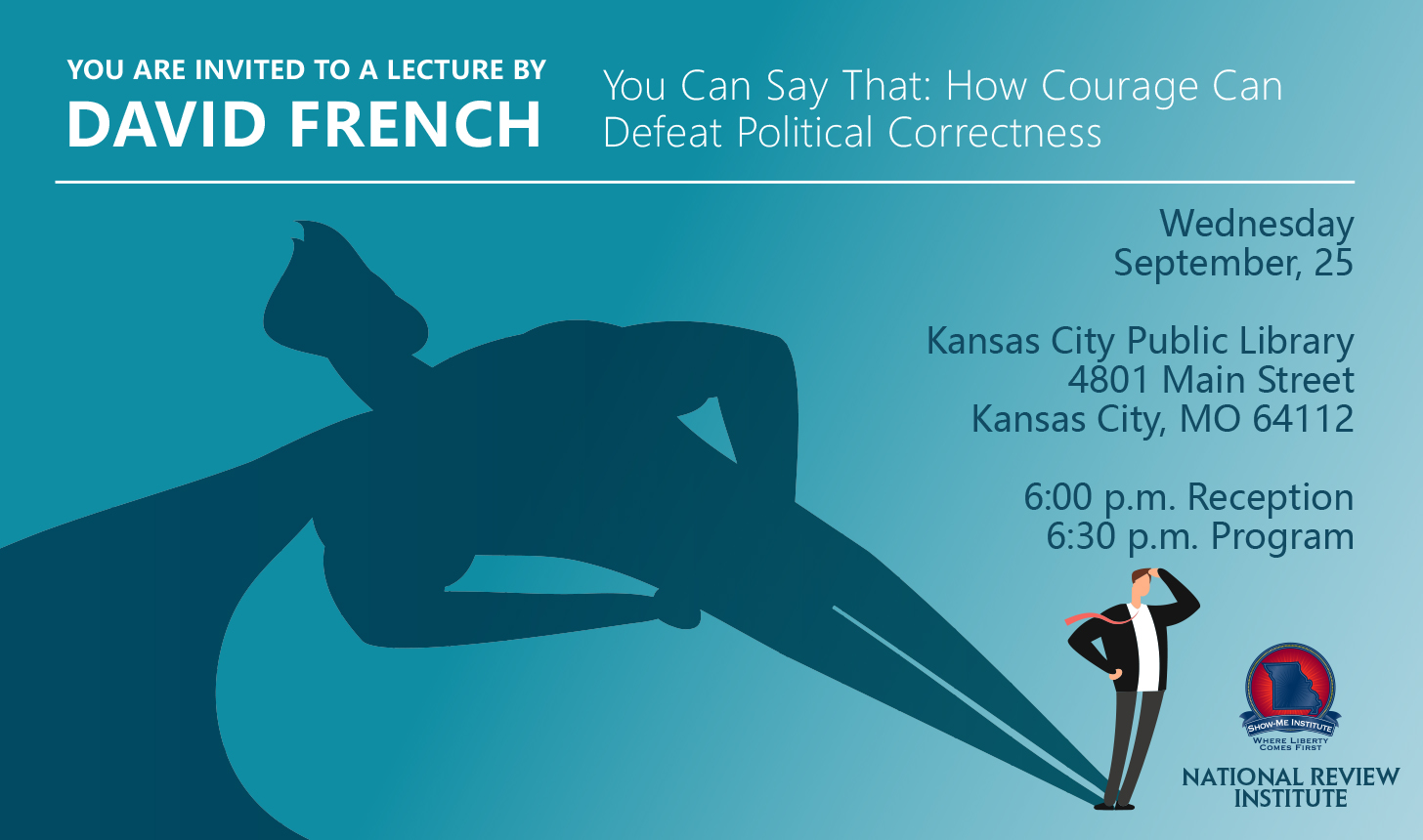 You Can Say That: A Lecture from David French