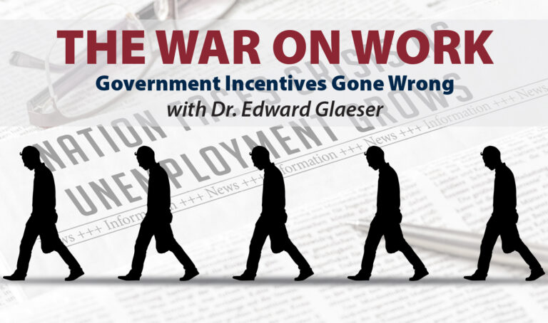 "War on Work" banner