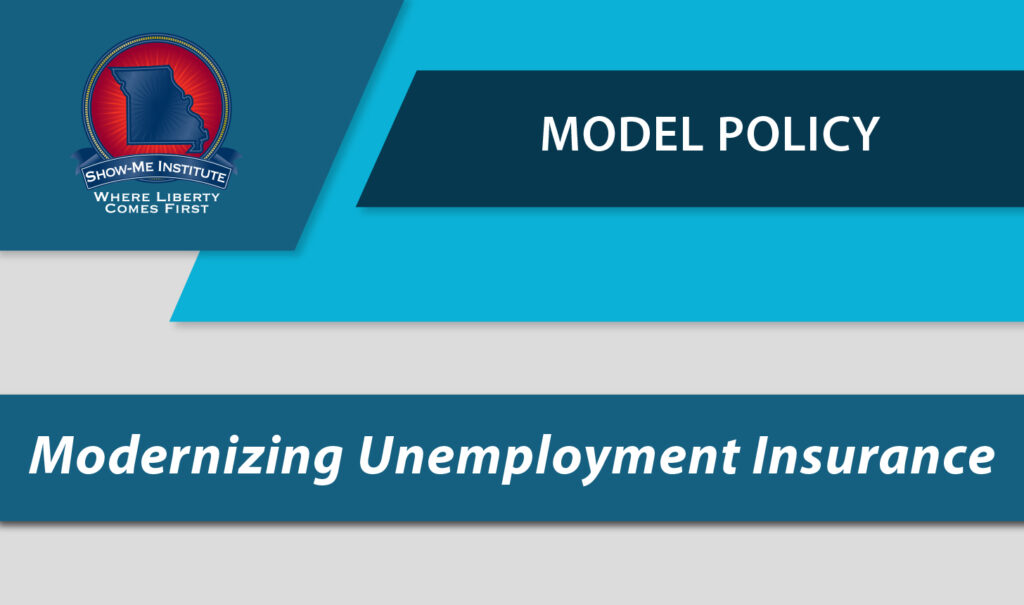 Model Policy: Modernizing Unemployment Insurance