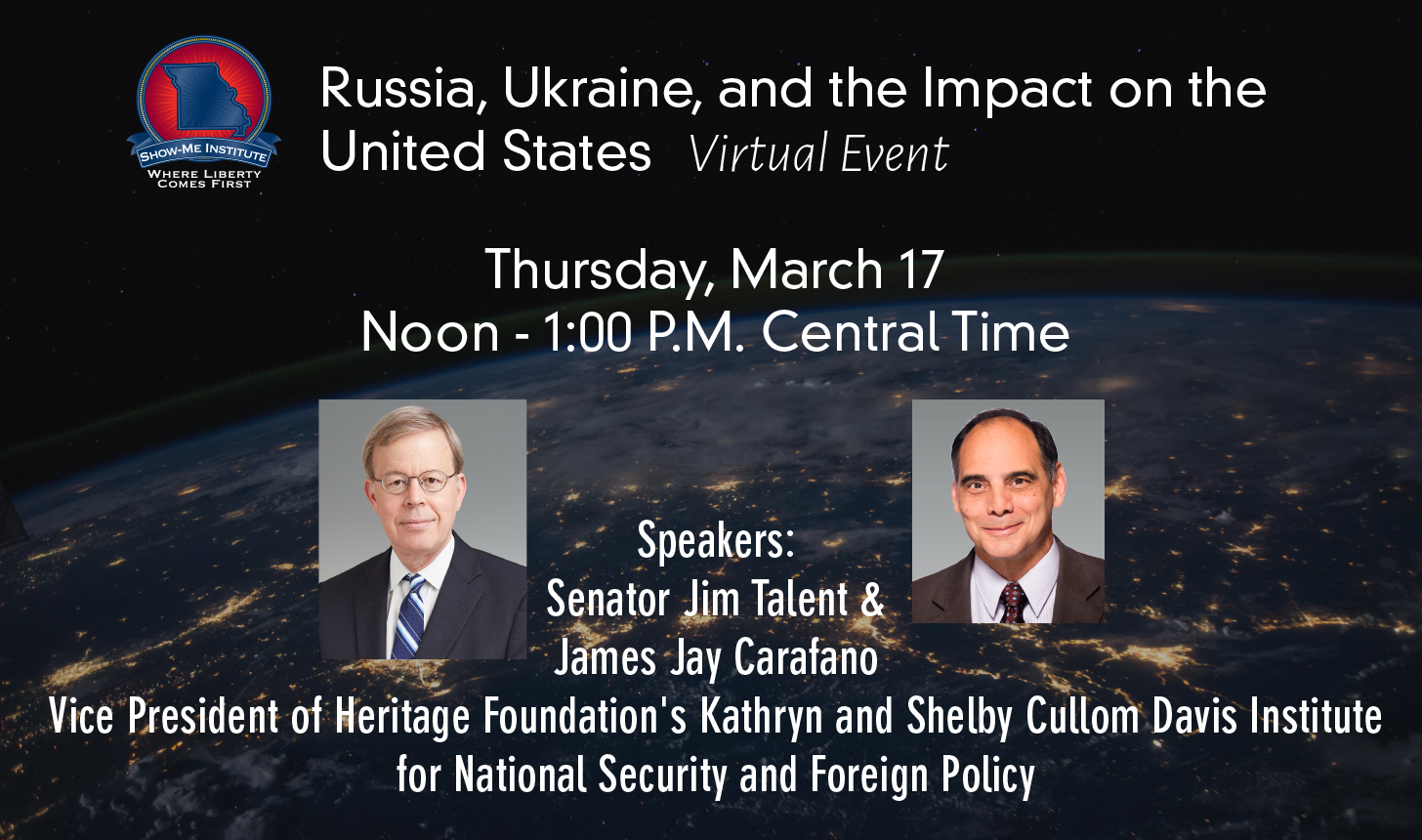 March 17: Russia, Ukraine, and the Impact on the United States Virtual Event