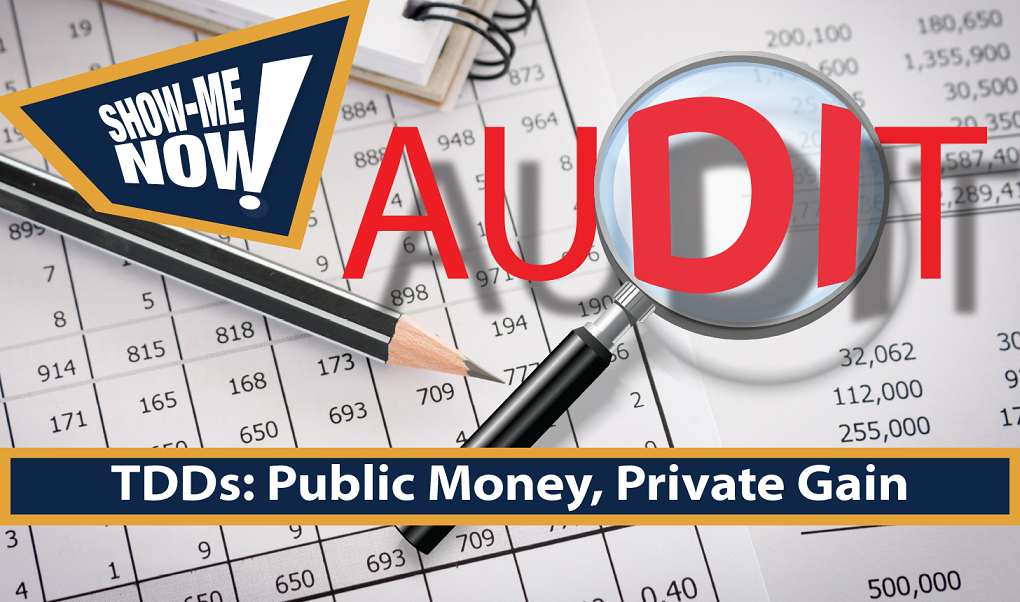 Show-Me Now! TDDs: Public Money, Private Gain