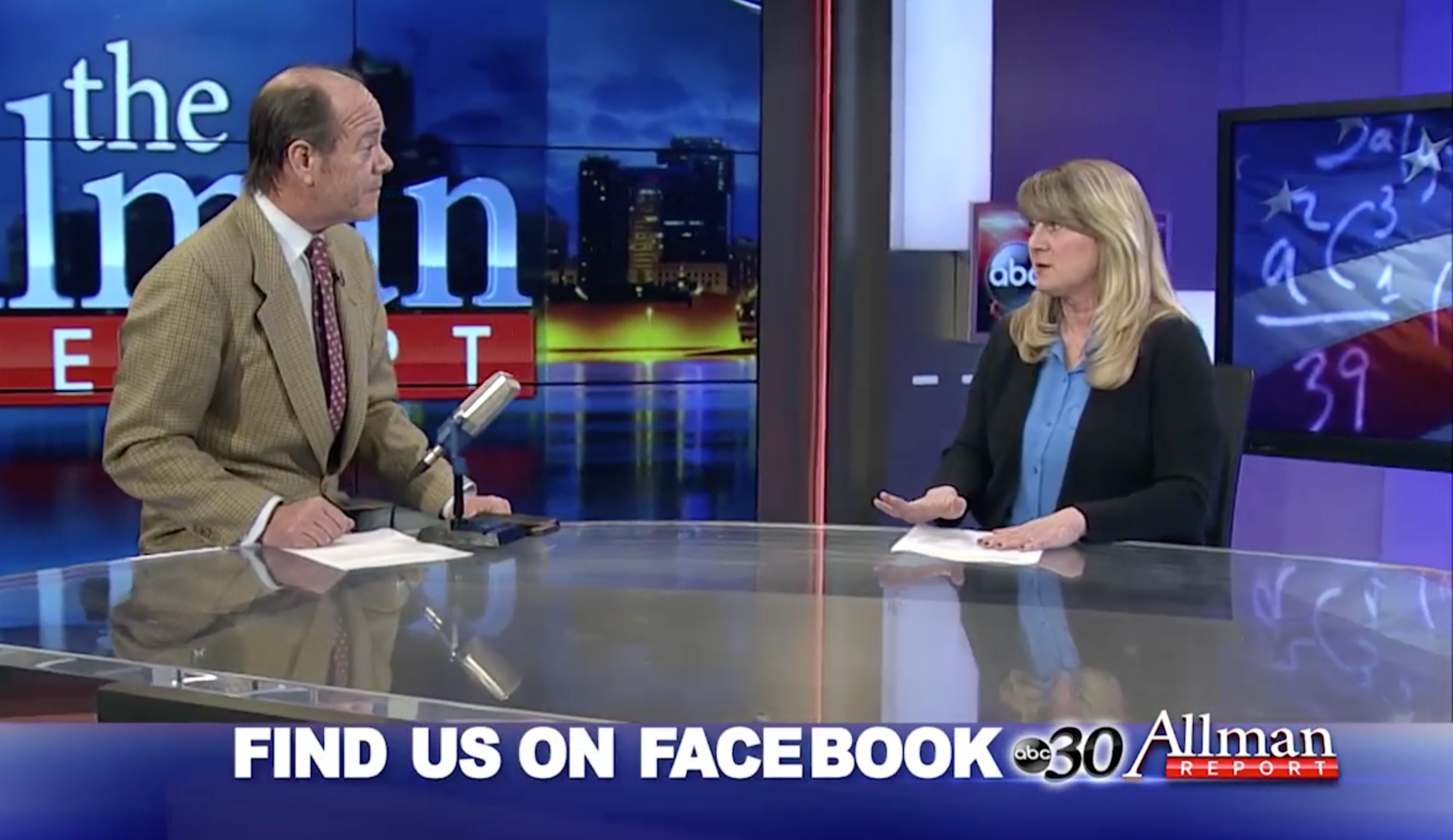 Susan Pendergrass on ABC30’s The Allman Report for School Choice Week