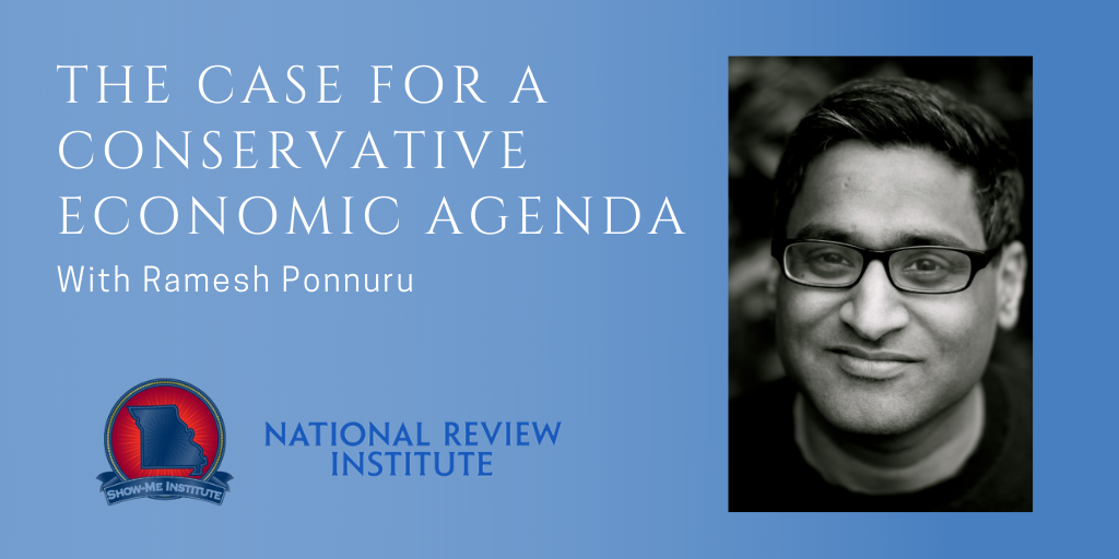 WATCH: The Case for a Conservative Economic Agenda with Ramesh Ponnuru