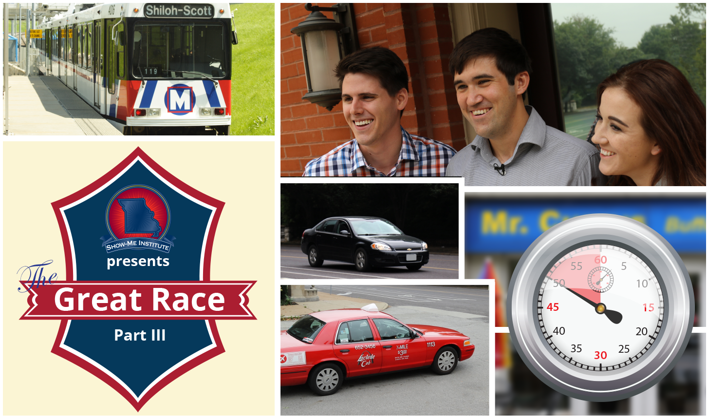 The Great Race: Taxi v. Uber v. Metro Link