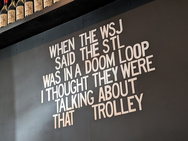 St. Louis, urban decline, doom loop. Wall Street Journal, Delmar, public services, downtown, public safety, infrastructure