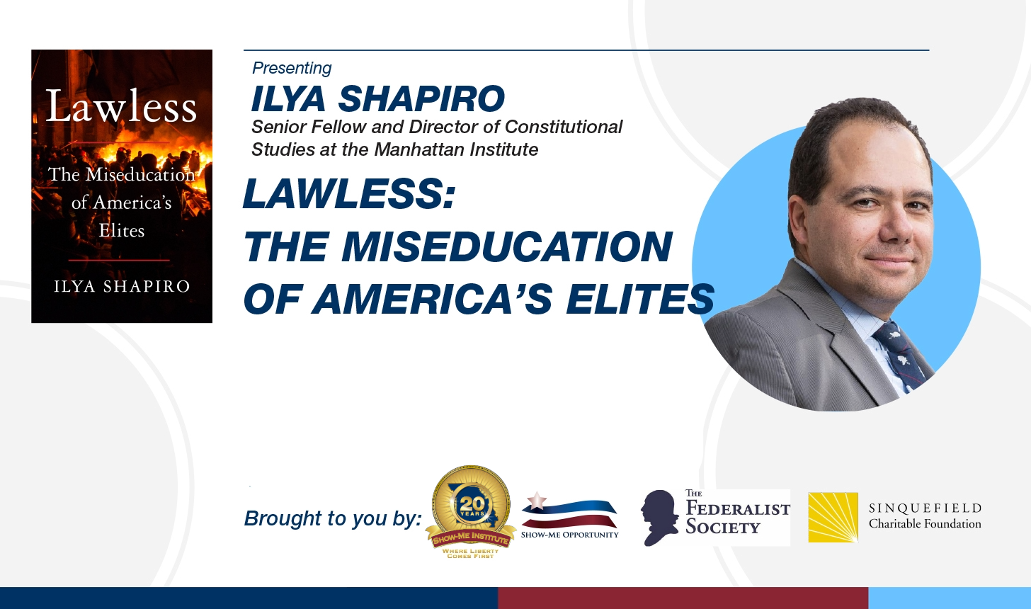 Lawless: Ilya Shapiro on Free Speech in Higher Education