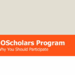The MOScholars Program: Why and How to Participate