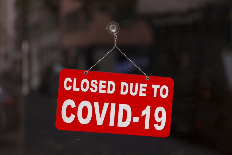 Closed sign