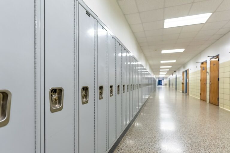School hallway, MoSchoolRankings, education spending, education accountability