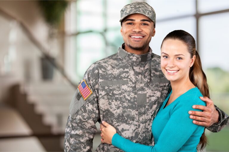 Military couple
