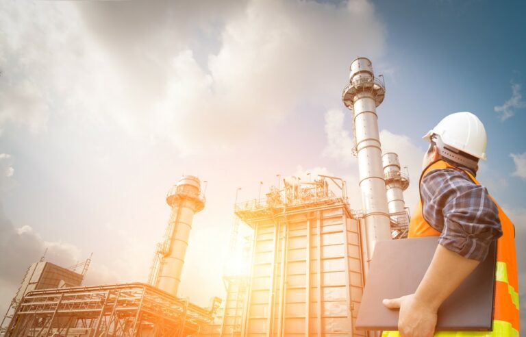 Engineer at power plant