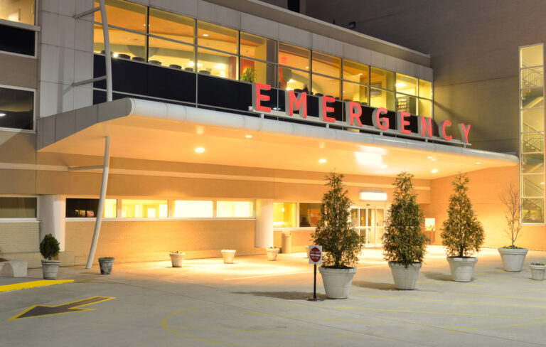 Hospital entrance