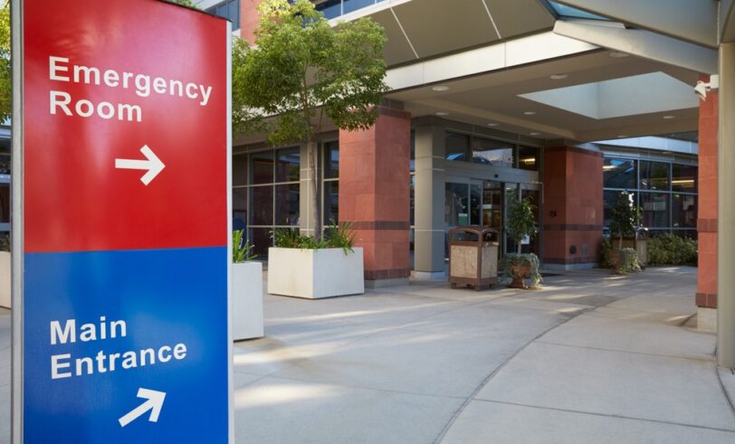 Hospital entrance, One Big Beautiful Bill, OBBB, healthcare reform, scope of practice, telemedicine