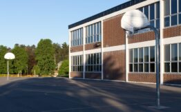 Exterior of school building, MOScholars program, ESAs, private school vouchers>